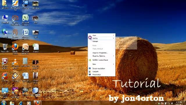 Slow Motion Aero Effect In Windows 7 Ultimate 64 BIT смотреть онлайн