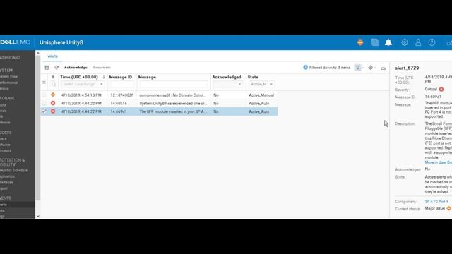 Dell EMC Storage Unity: Remove/Install SFP смотреть онлайн
