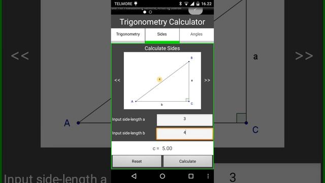 Trigonometry Calculation Android App made in App Inventor смотреть онлайн