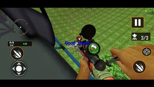 Wild Dino Hunting Zoo Games _ Android Gameplay смотреть онлайн