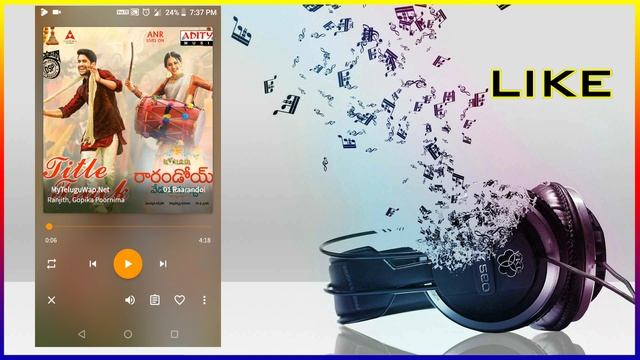 Top 3 audio Player in Play Store || Telugu || Best Apps. смотреть онлайн