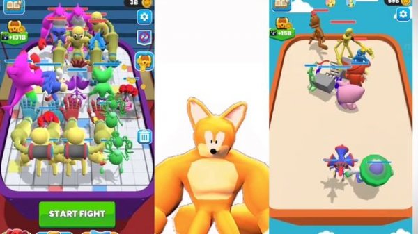 Merge Master Blue Monster Vs Merge Master Rainbow Friends Gameplay Android
