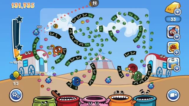 papa pear saga level 484 no boosters NEW смотреть онлайн