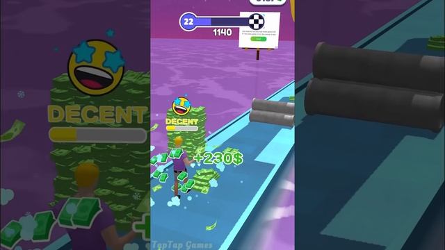 💰Money Run 3D💵🏃♂️All Level Gameplays Android, iOS смотреть онлайн