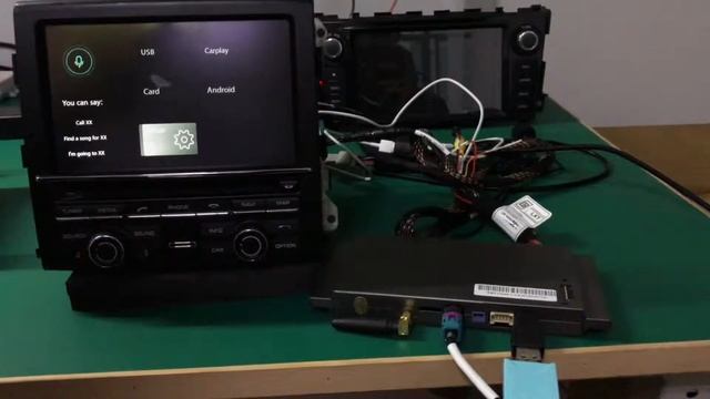 Carplay module upgrade MCU firmware method смотреть онлайн