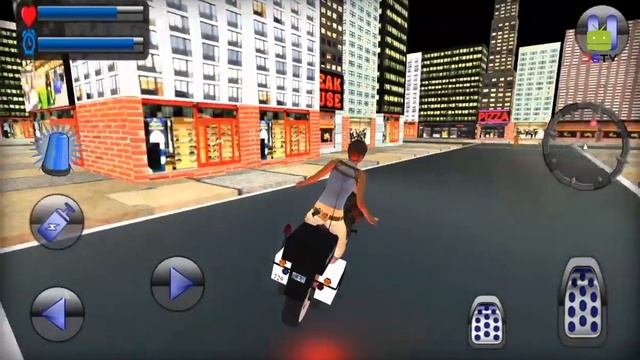 Police Bike Stunt Crime City (by TimeDotTime) Android Gameplay [HD] смотреть онлайн