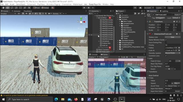 Cinemachine Free Look Camera in Unity Game Engine | Tamil смотреть онлайн