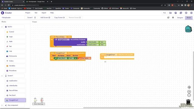 Record Video Using Camera | Upload Video On Google Drive | Kodular | Niotron | Mit App Inventor 2 смотреть онлайн
