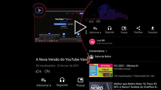 Se colocar a conta Google no Pure Tuber? veja o que acontece. смотреть онлайн