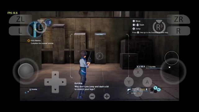 Sword Art Online Fatal Bullet Yuzu EA Android V12 Gameplay - Poco X3 Pro + Settings смотреть онлайн
