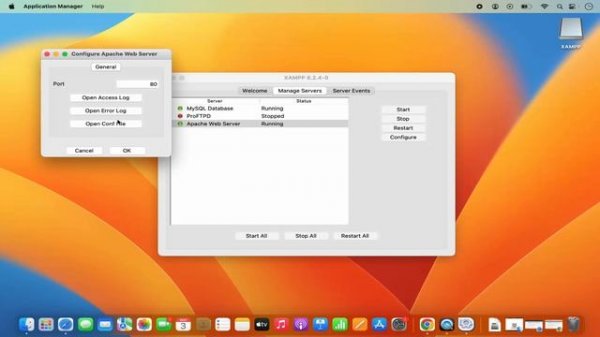 How To Install XAMPP on MacOS (Apple Silicon) (M1, M2, M3) | phpMyAdmin | Apache Web Server (2024)