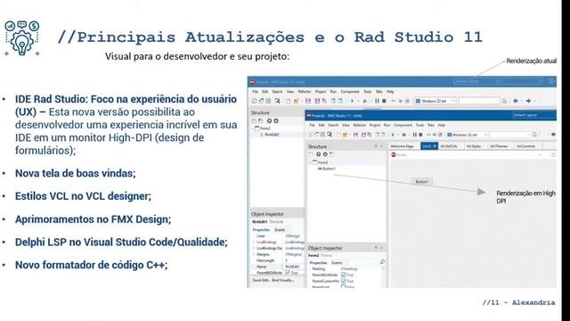 Lançamento RADStudio/Delphi/C++Builder 11 Alexandria смотреть онлайн
