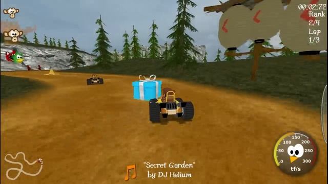 Super Tux Kart Gameplay смотреть онлайн