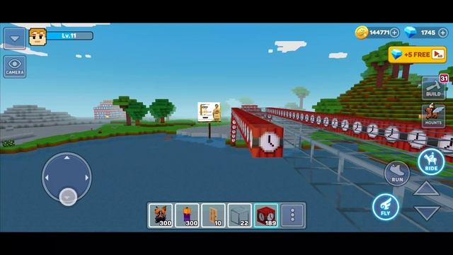 Block Craft World Gameplay #70 (iOS & Android) | Flyover/Bridge смотреть онлайн
