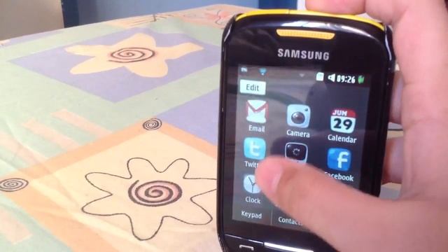Samsung Corby 2 Cool Features like Instagram and more смотреть онлайн