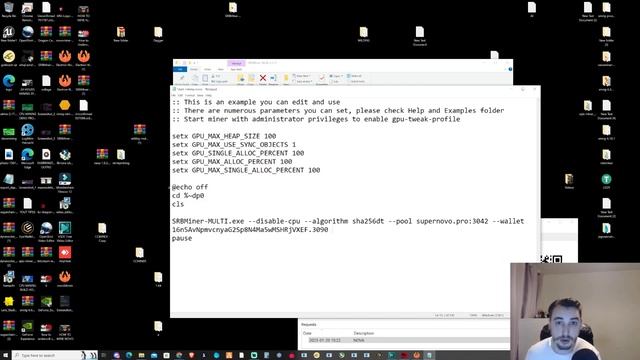 HOW TO MINE NOVO - WALLET SETUP - WINDOWS TUTORIAL - GPU MINING смотреть онлайн