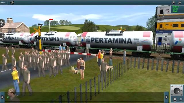 Kereta Api Pertamina Ketel Jumbo Bawa 2 Eksekutif LD Trainz Simulator Android смотреть онлайн