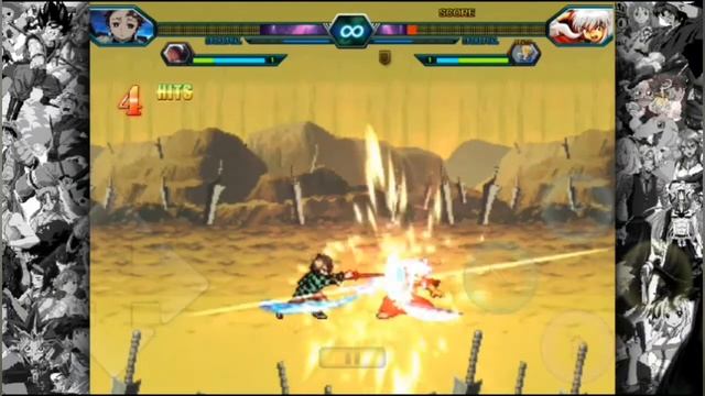Tangiro vs Inuyasha - Demon Slayer vs Inuyasha (Bleach vs Naruto 3.3 Mod) смотреть онлайн