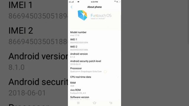 Vivo v7 download Oreo update.. смотреть онлайн