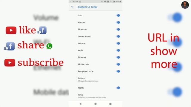 How to enable System UI Tuner shortcut on Android mobile in telugu by ganeshtechintelugu смотреть онлайн