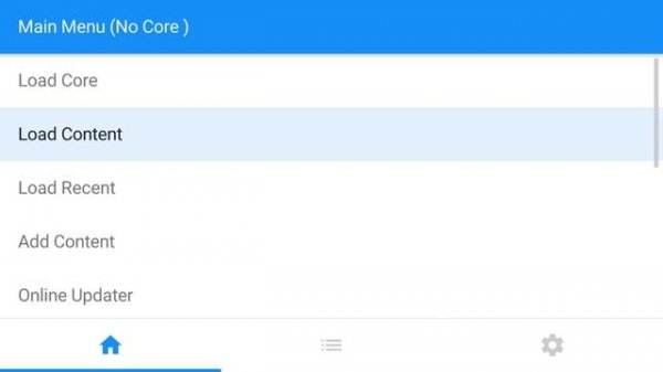 RetroArch - Download Cores and Content
