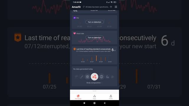 Amazfit Android application latest version v4.8.0-play смотреть онлайн