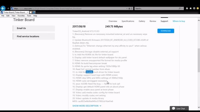Asus Tinker Board - TinkerOS-Android V13.11.0.5 смотреть онлайн