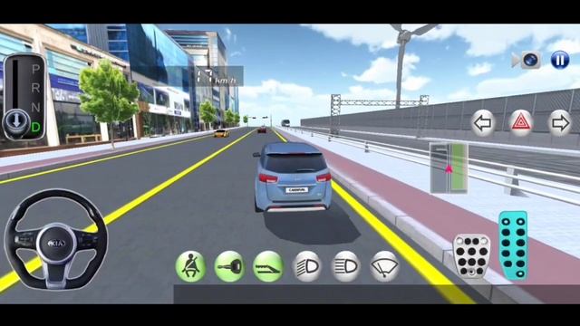3D Driving Class - KIA SUV Car Service Center - Car Game Android Gameplay смотреть онлайн