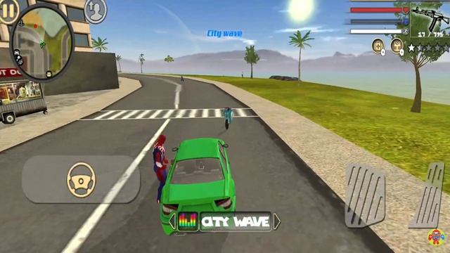 Spider Rope Hero: Vice Town City Crime Simulator #4 - Android Gameplay смотреть онлайн