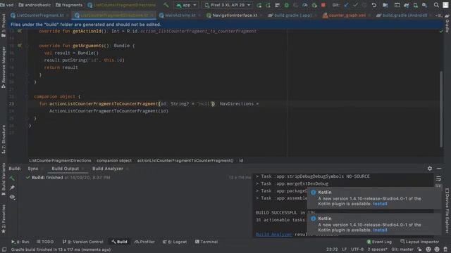 6 Navigation Component - Android basic смотреть онлайн
