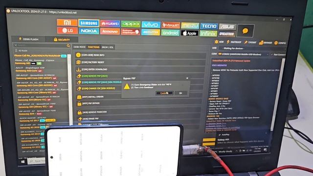 Samsung A51 Google Frp Bypass Last Update (UnlockTool) 2024 смотреть онлайн