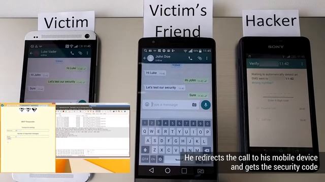 WhatsApp SS7 attack смотреть онлайн