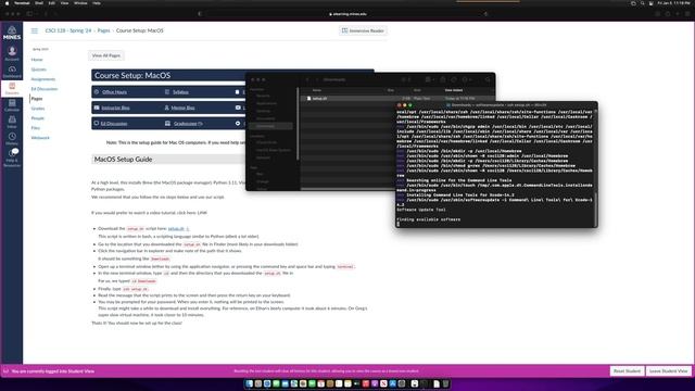 MacOS Course Setup Guide смотреть онлайн