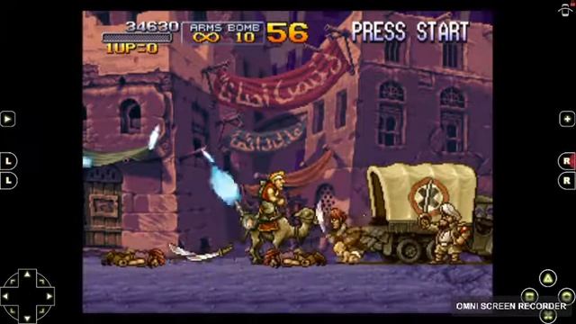 Metal Slug X Gameplay- Classic Boy Emulator смотреть онлайн