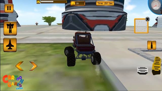 Flying Monster Truck Wars (By Evolution Game) Android Gameplay HD смотреть онлайн