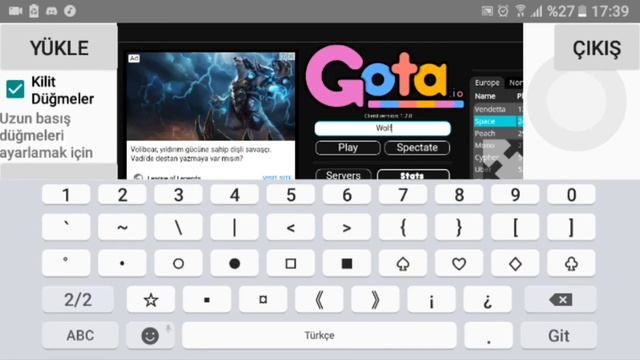 How to play Gota.io,Alis.io and Agar.io Mobile ( ANDROID ) ! смотреть онлайн