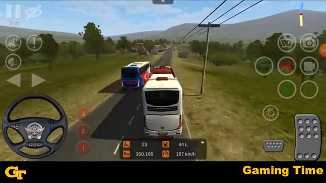 Solo to Surabaya Bus Road || Bus Simulator Indonesia 2019 || Mobile Android Game || Gaming Time смотреть онлайн