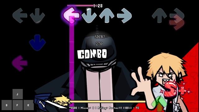 FNF Chainsaw Man VS SWORD Optimized Android/PC смотреть онлайн
