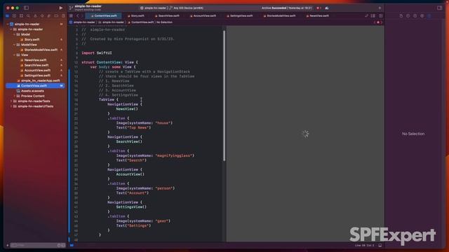 Building a simple HN reader for iOS with GitHub Copilot - Part 7: Reimport previous code смотреть онлайн
