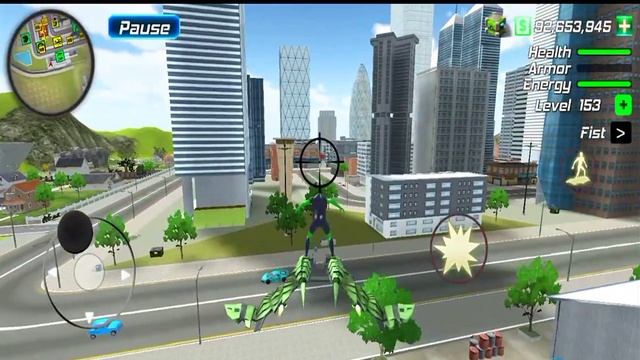 Rope Frog Ninja Hero New Vice City - Ambulance at Train Station - Android Gameplay смотреть онлайн