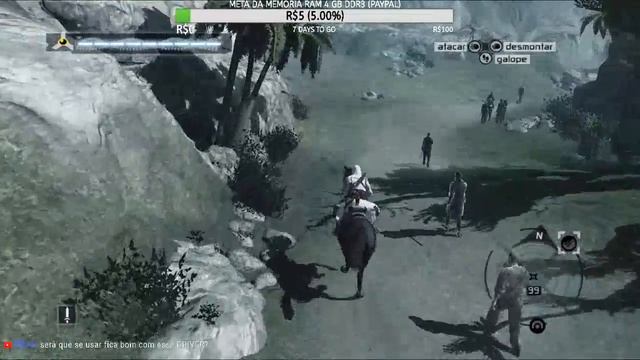 LIVE Assassin's Creed 1 DETONADO ATÉ ZERAR PC GAMEPLAY 2020 смотреть онлайн