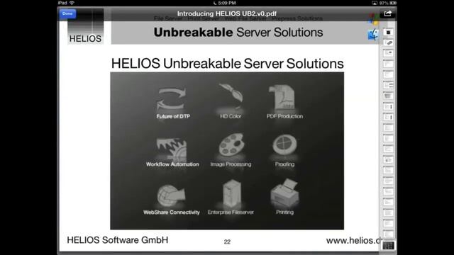HELIOS iPad Document Hub 1.0 смотреть онлайн