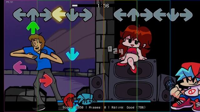 Friday Night Funkin' ➲ Shaggy Demigod Duel. ANDROID PORT смотреть онлайн