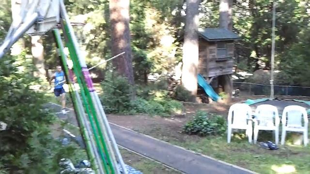 Back yard pole vault 17ft bungee 4 смотреть онлайн