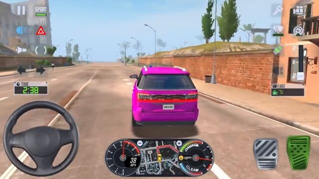 4X4 UBER CITY CAR DRIVER GAME 🚖👮♂️ Car Games Android 3D City Drive - Taxi Sim 2020 смотреть онлайн