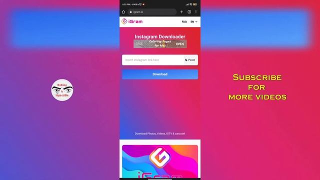How To Download Instagram Videos to Gallery for Android and PC in Tamil | Method 2 | NiiTecH смотреть онлайн