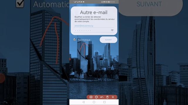 Configurer sa boite email professionnelle sur bluemail sur android (Mondomainegratuit.com) смотреть онлайн