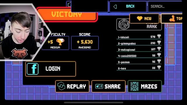 PAC-MAN MAKER! - Mario Maker, but Pac-Man? (iPhone X Gameplay Video) смотреть онлайн