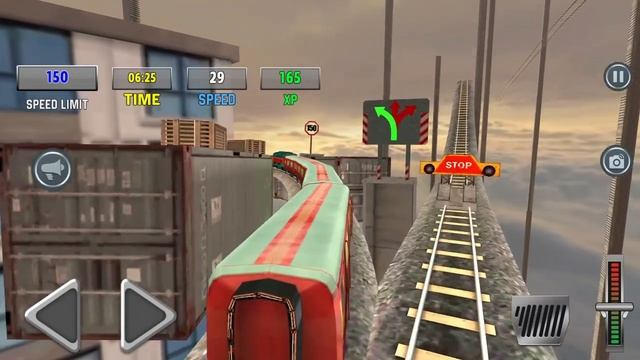 Railroad Train Simulator Games - Train Driving Simulator - Android Gameplay смотреть онлайн