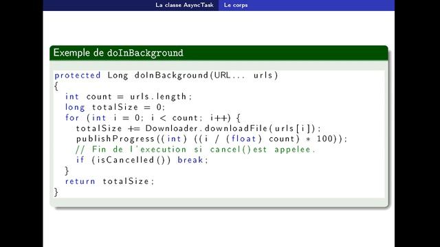 Android #6 - Tâches asynchrones смотреть онлайн